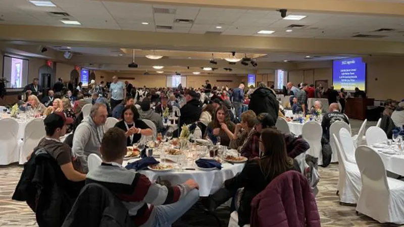 2022 Nelson River Construction long term service award guests